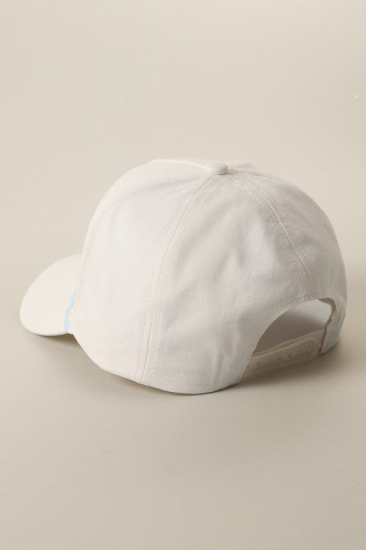 Usa Gingham Patch Rope Trucker Hat