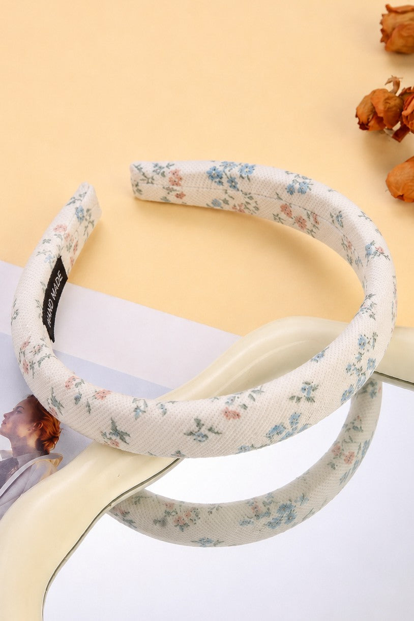 Floral Puffed Headband