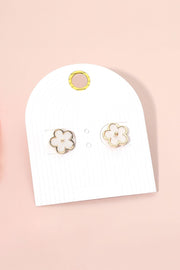 Floral Stud Earrings