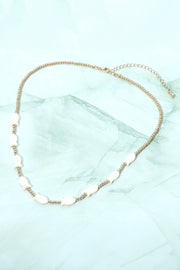 Fish Charm Beaded Necklace