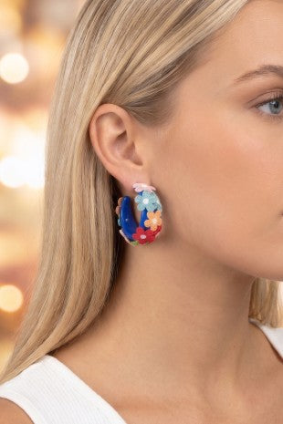 Flower Hoops