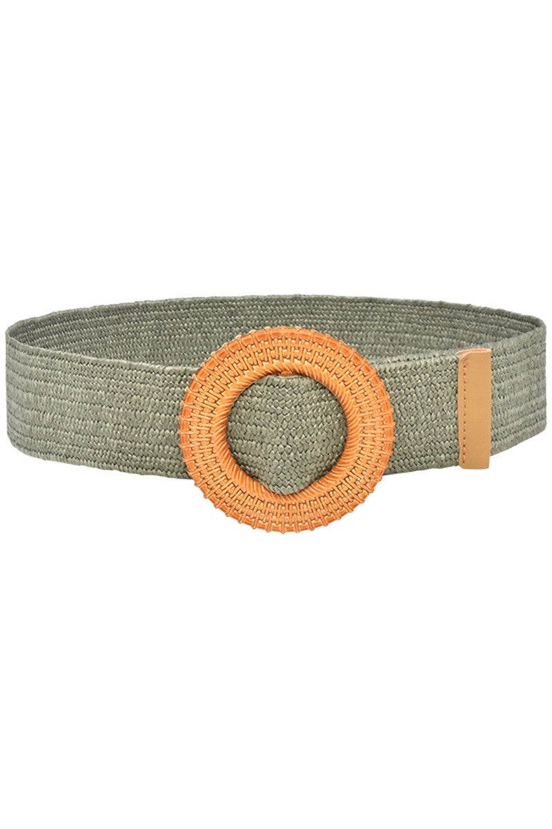 Green Woven Belt