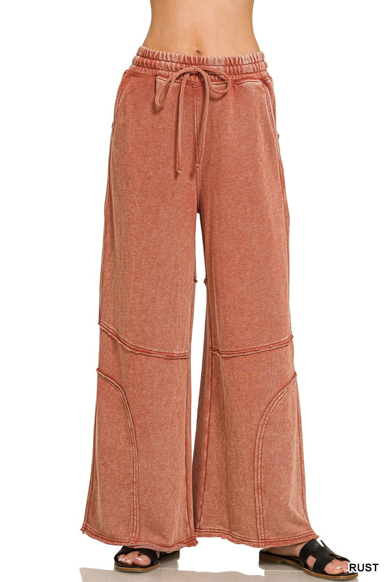 Flare Sweatpants- Pumpkin