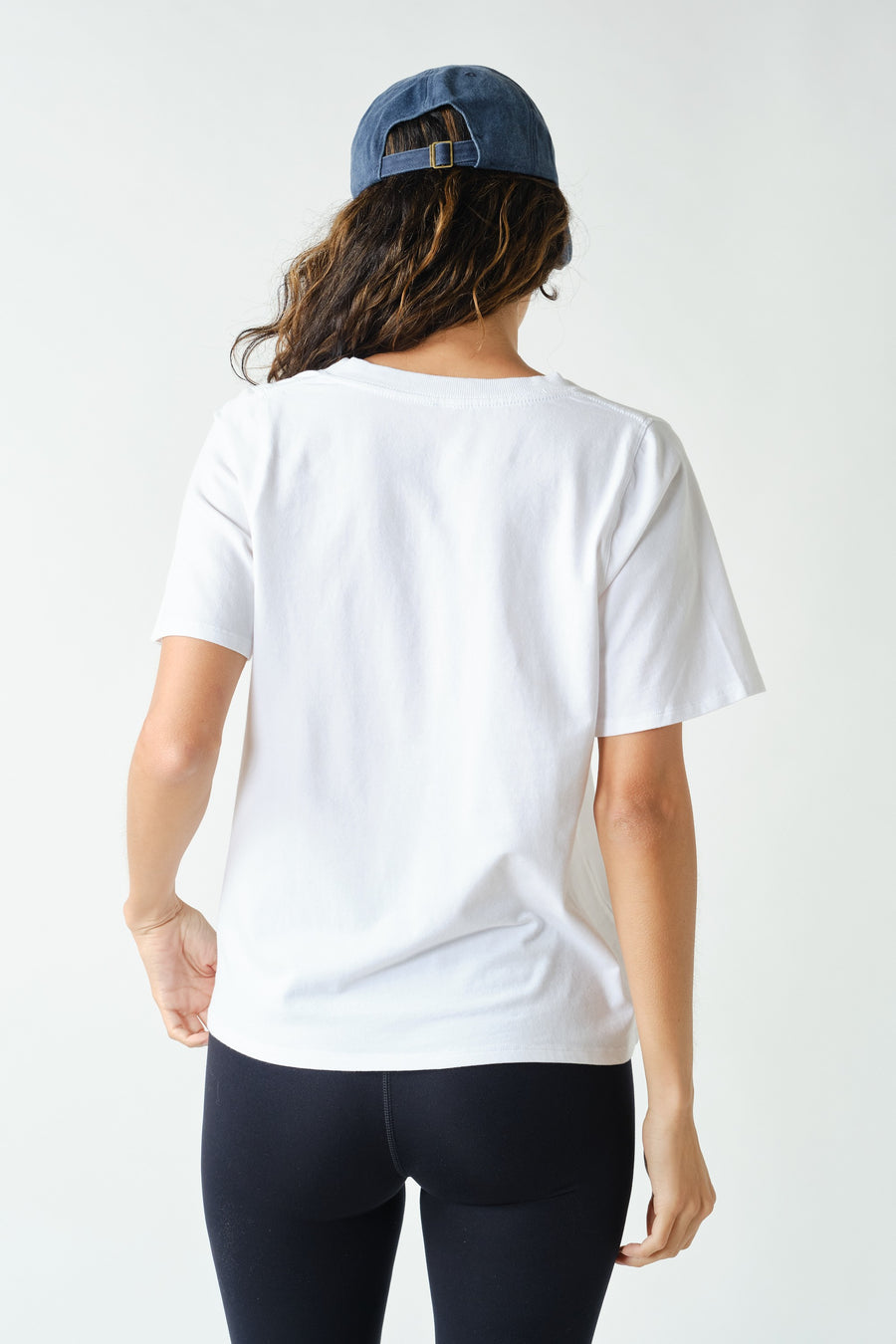 V-Neck Tee -White
