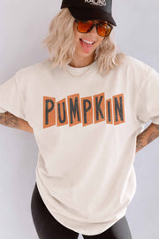 Pumpkin Oversized Graphic Tee