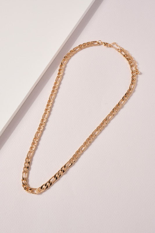 Curb Chain Short Necklace