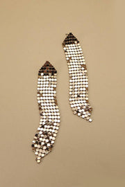 Long Mesh Earrings