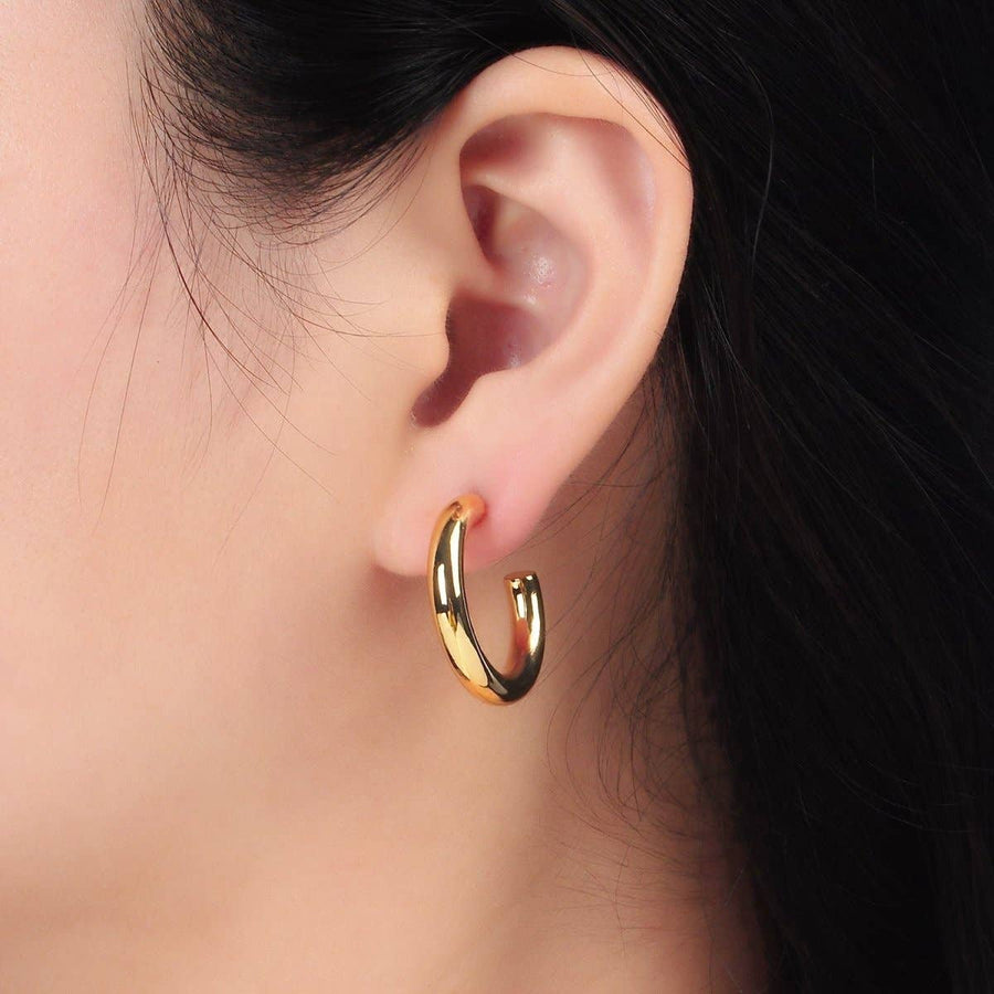 Minimalist Hoop Earrings