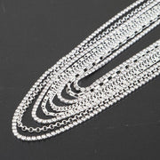 Multi Rhinestone Chain Drop Necklace