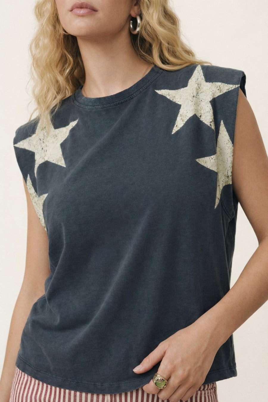 Star Shoulder Top