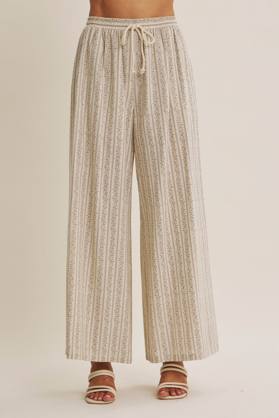 Gentle Breeze Wide-leg Pants