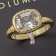 Bezel Set Cz Ring