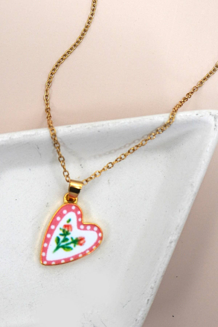 Ceramic Pendant Necklace
