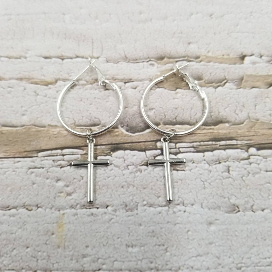 Cross Earring
