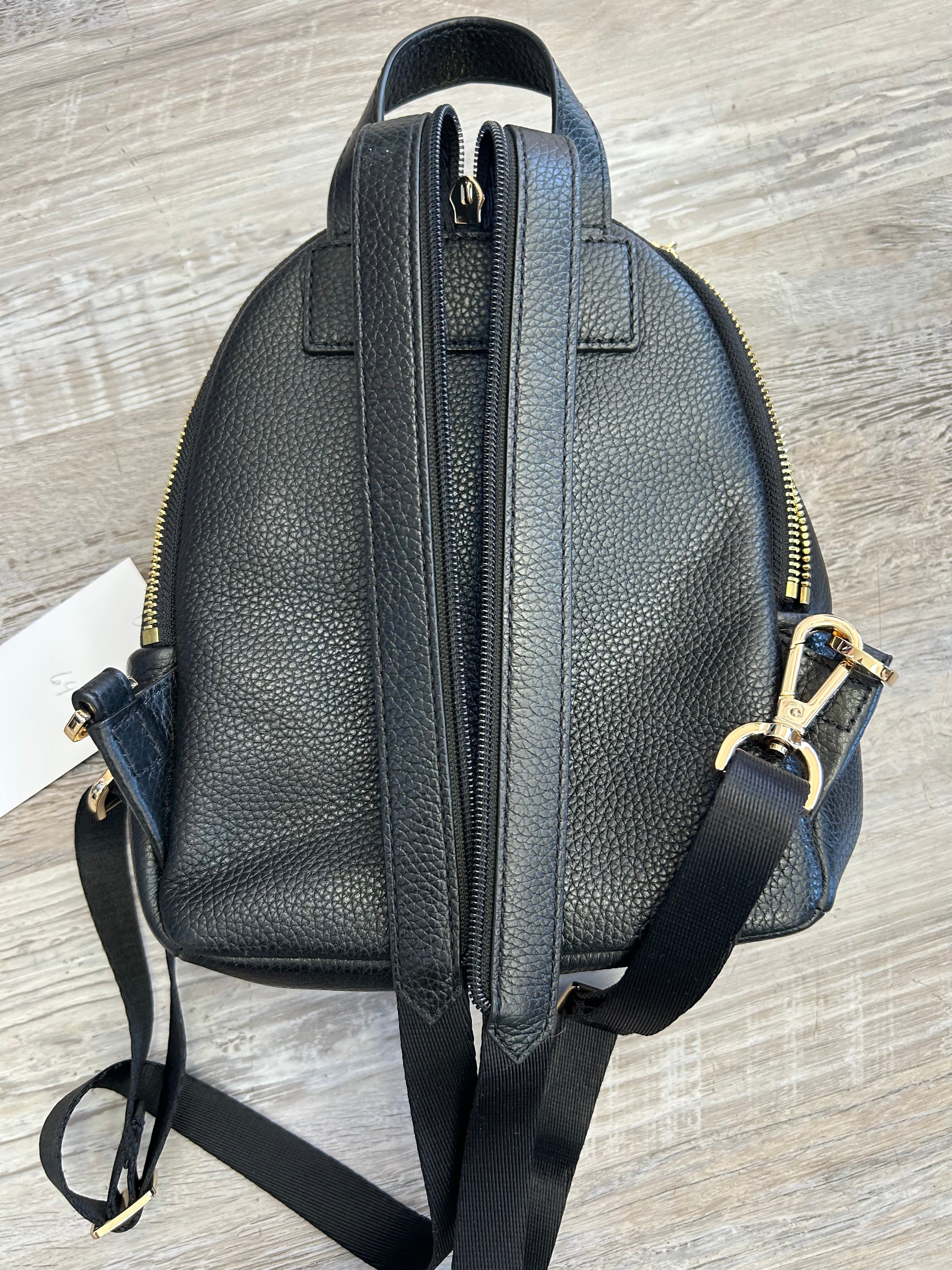 Black Michael Kors Backpack
