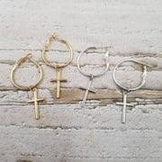 Cross Earring