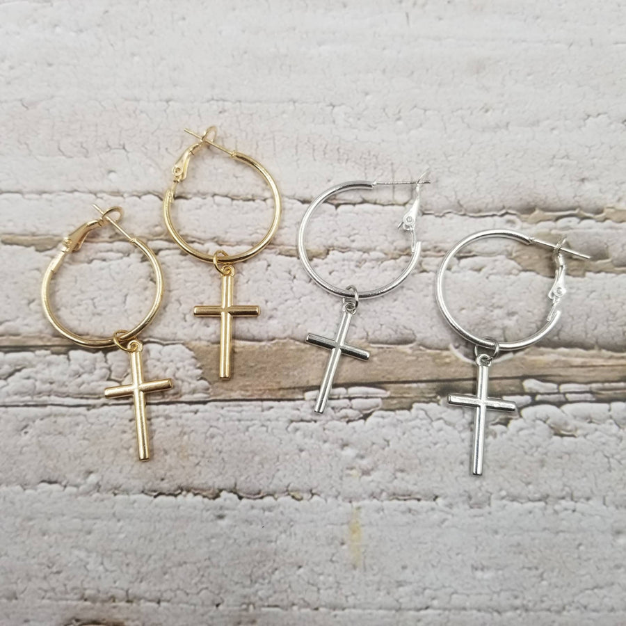 Cross Earring