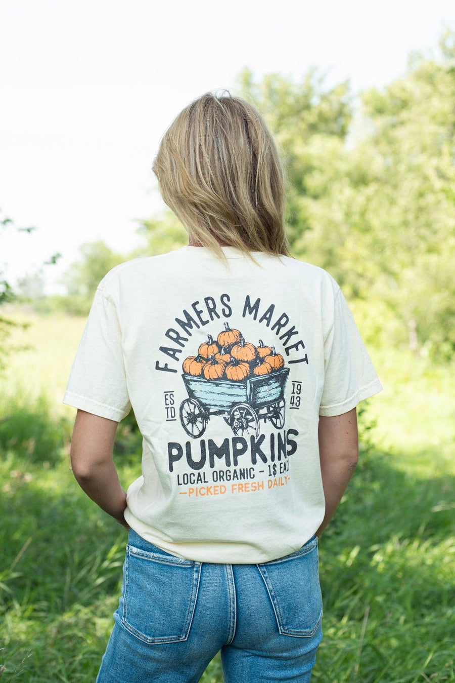 Farmers Market Pumpkins Graphic Tee