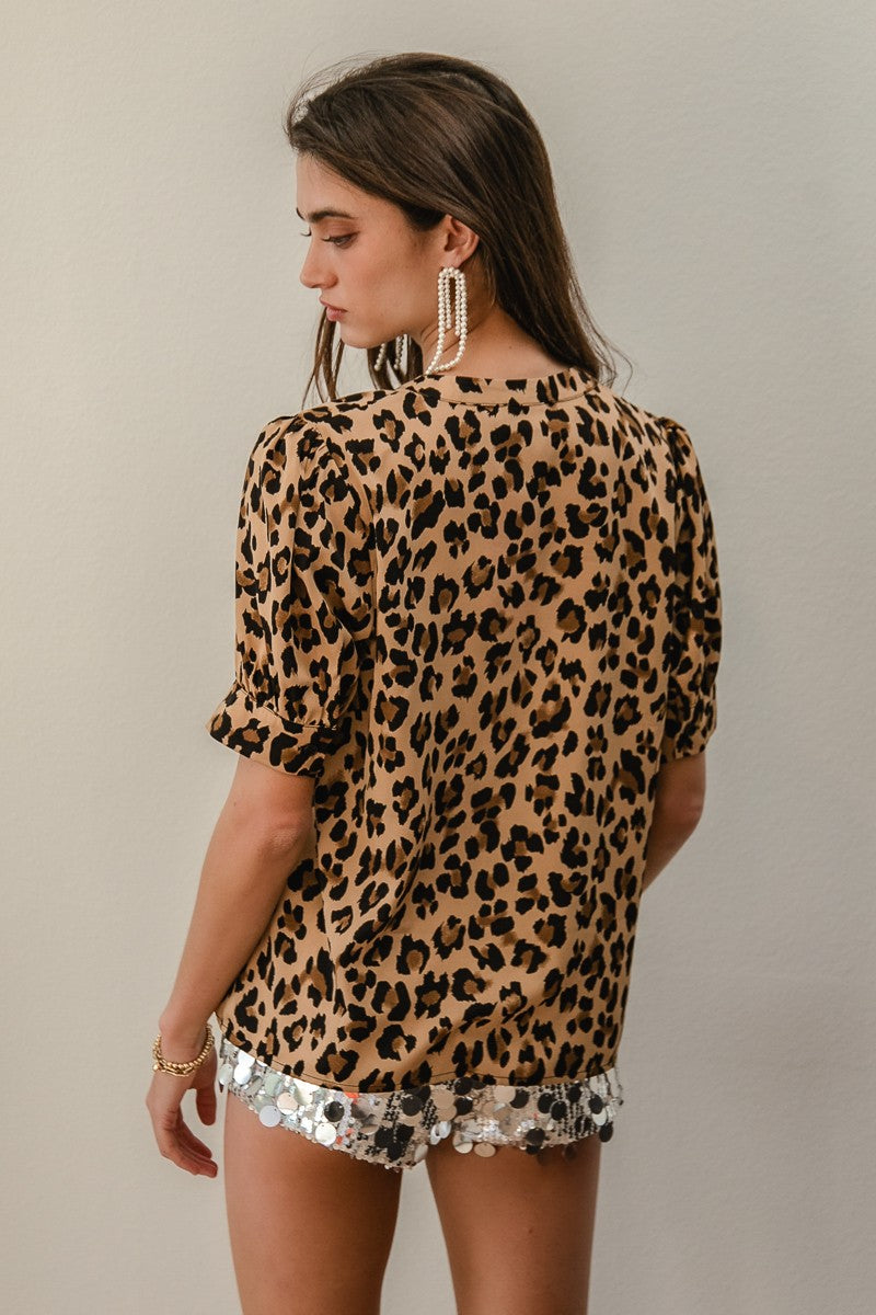 Leopard Top