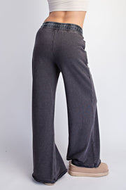Everyday Wide Leg Pants- Black