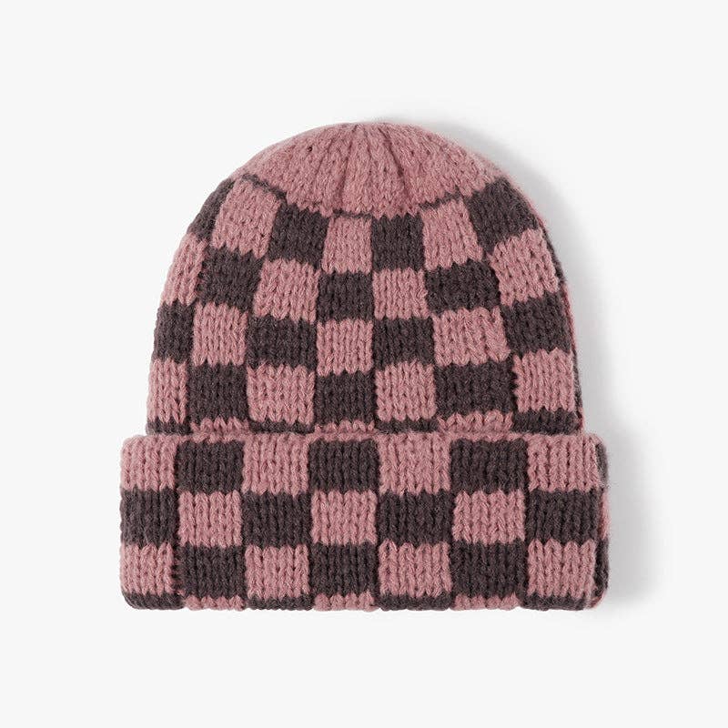 Checker Beanie