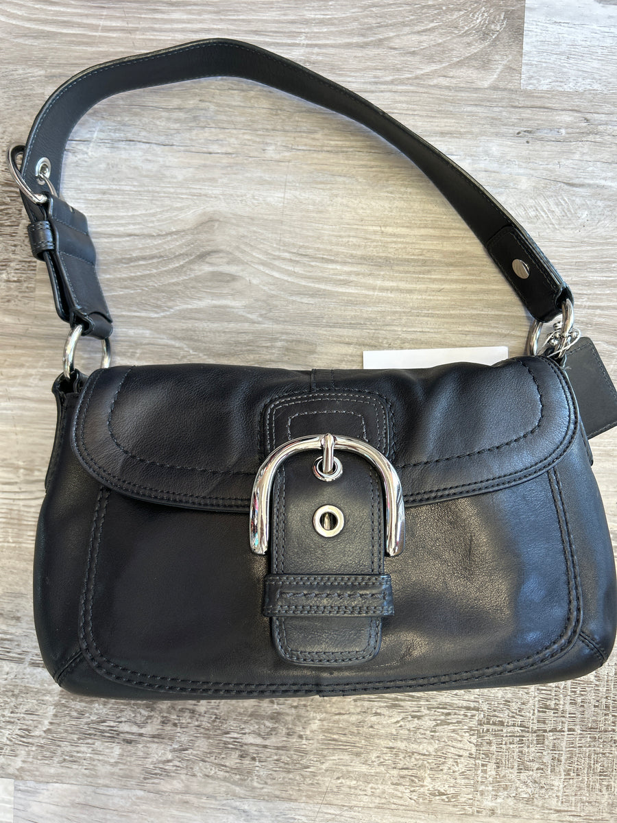 Black Consign Coach Bag