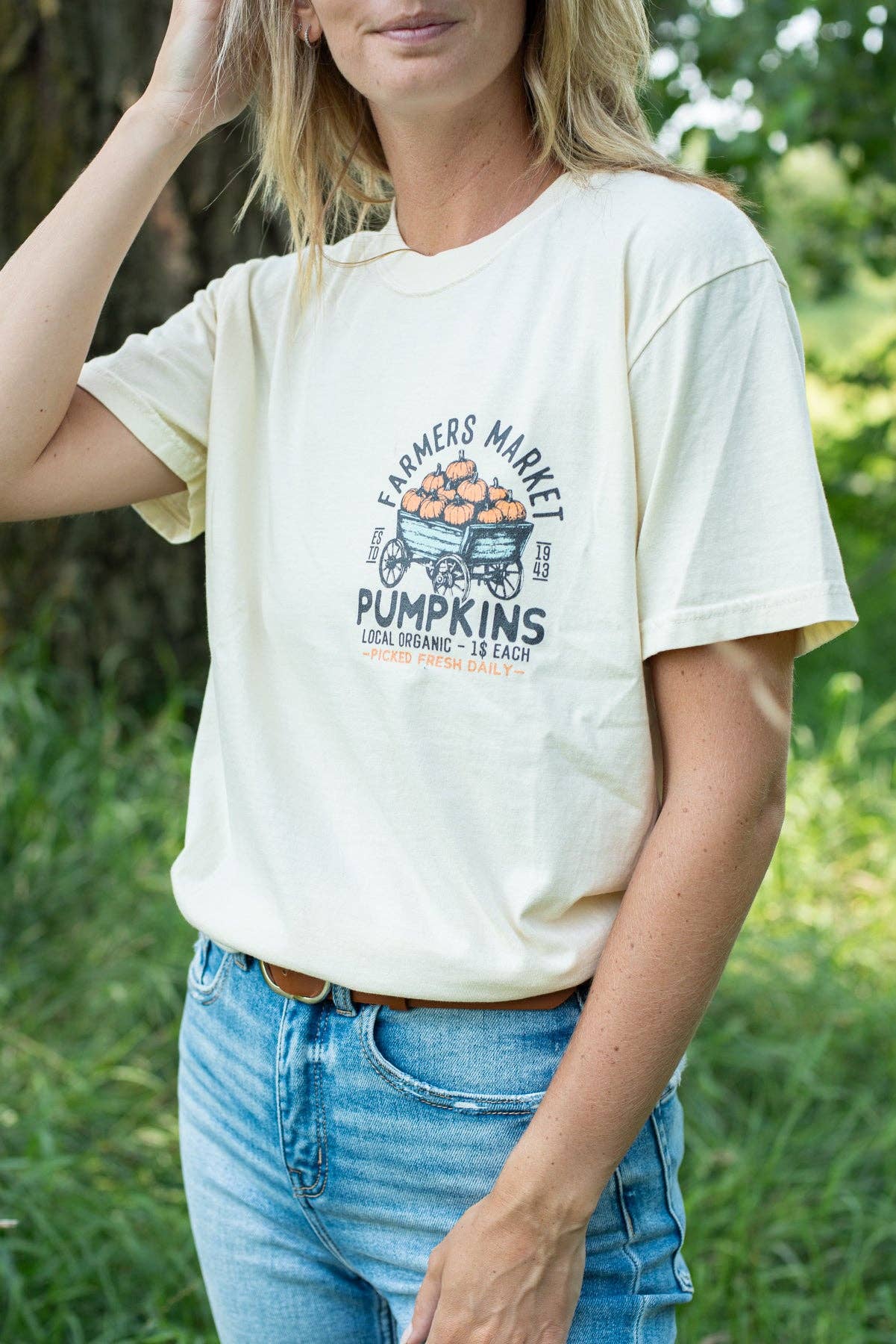 Farmers Market Pumpkins Graphic Tee