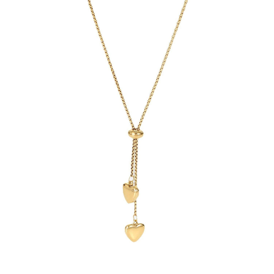 Simple Elegant Love Pendant Y-Necklace