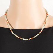 Multi Bead Pattern Necklace