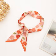 SOFT SILKY SKINNY TWILLY SCARF NECKLACE WRAP