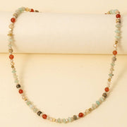 Multi Bead Pattern Necklace
