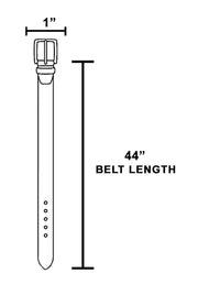 Crescent Buckle  Belt