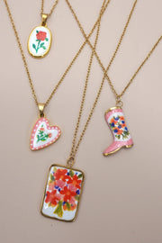 Ceramic Pendant Necklace