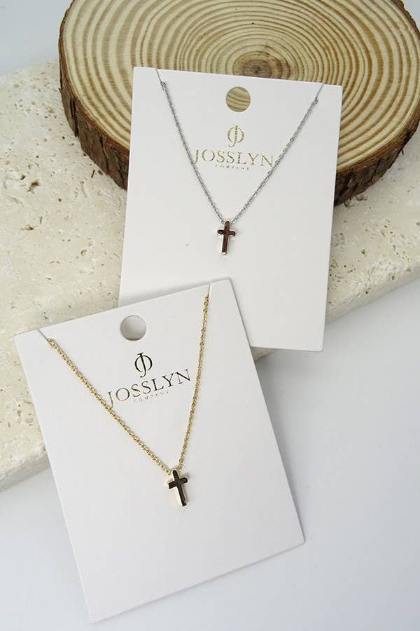 Classic Mini Cross Necklace