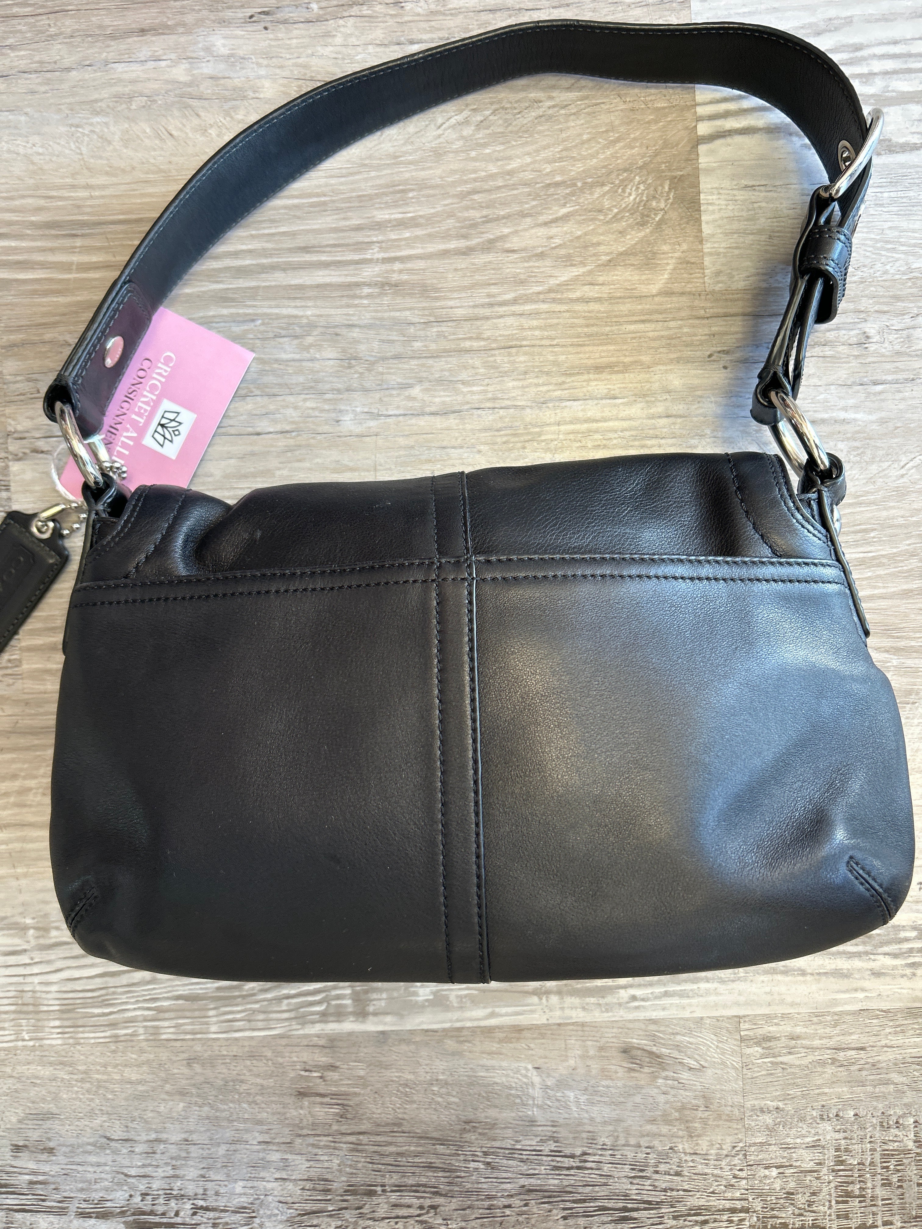 Black Consign Coach Bag