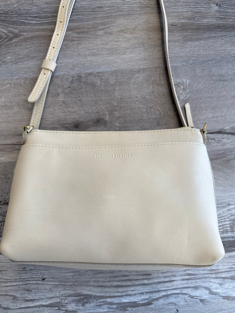 Bone Consign Portland Leather Bag