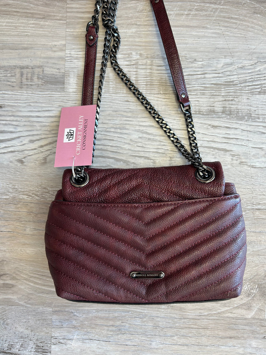 Burgundy Consign Rebecca Minkoff Bag