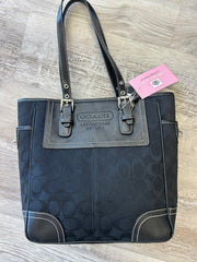 Black Consign Coach Bag
