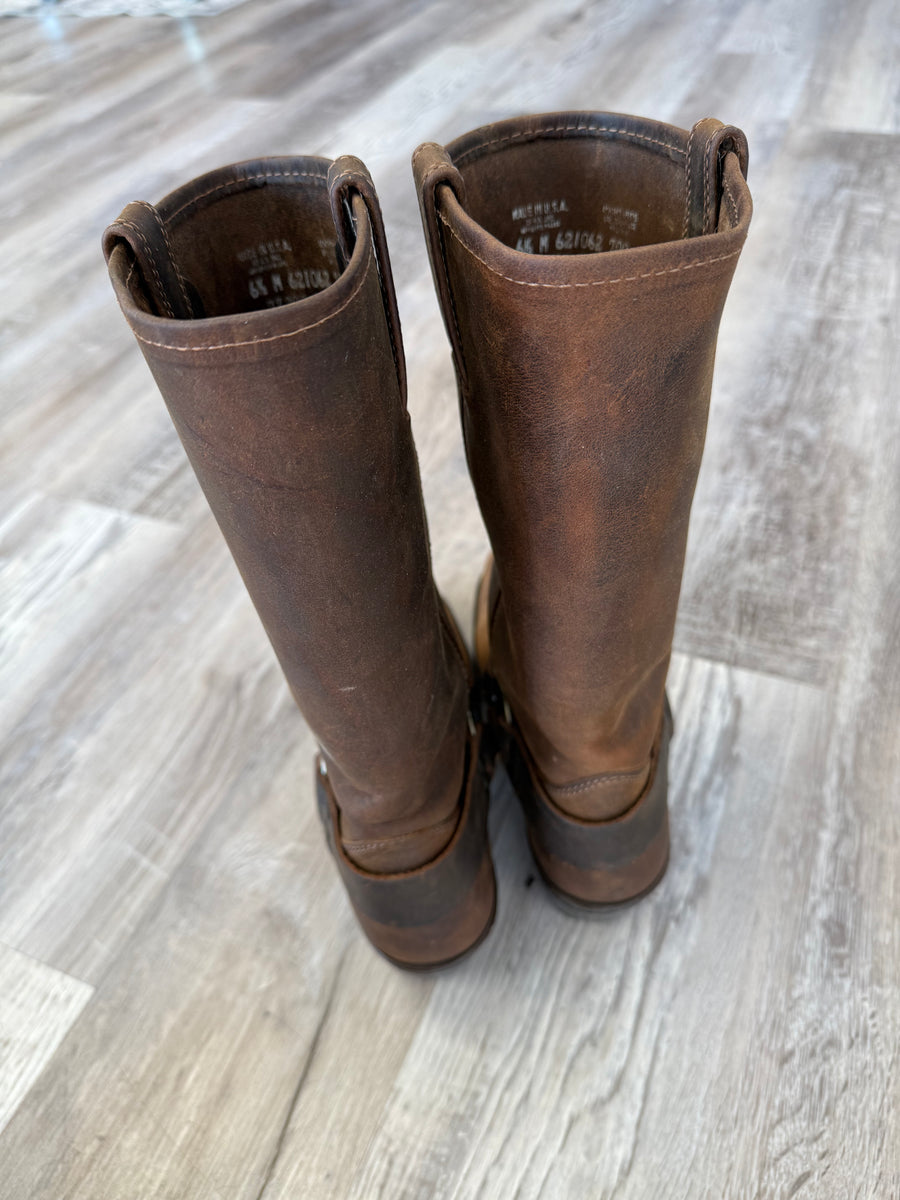 Brown Consign Frye Boots, 6.5