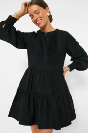 Black Consign Hyacinth House Dress, Large