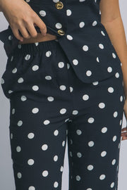 Polka Dot Pants and Vest Set