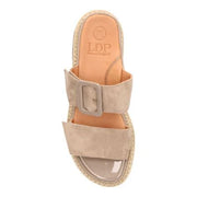 Taupe Consign L'Amour Des Pieds Sandals, 8.5