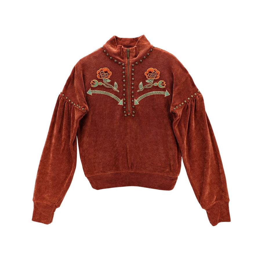 Brick Consign Double D Ranch Quarter Zip, XL