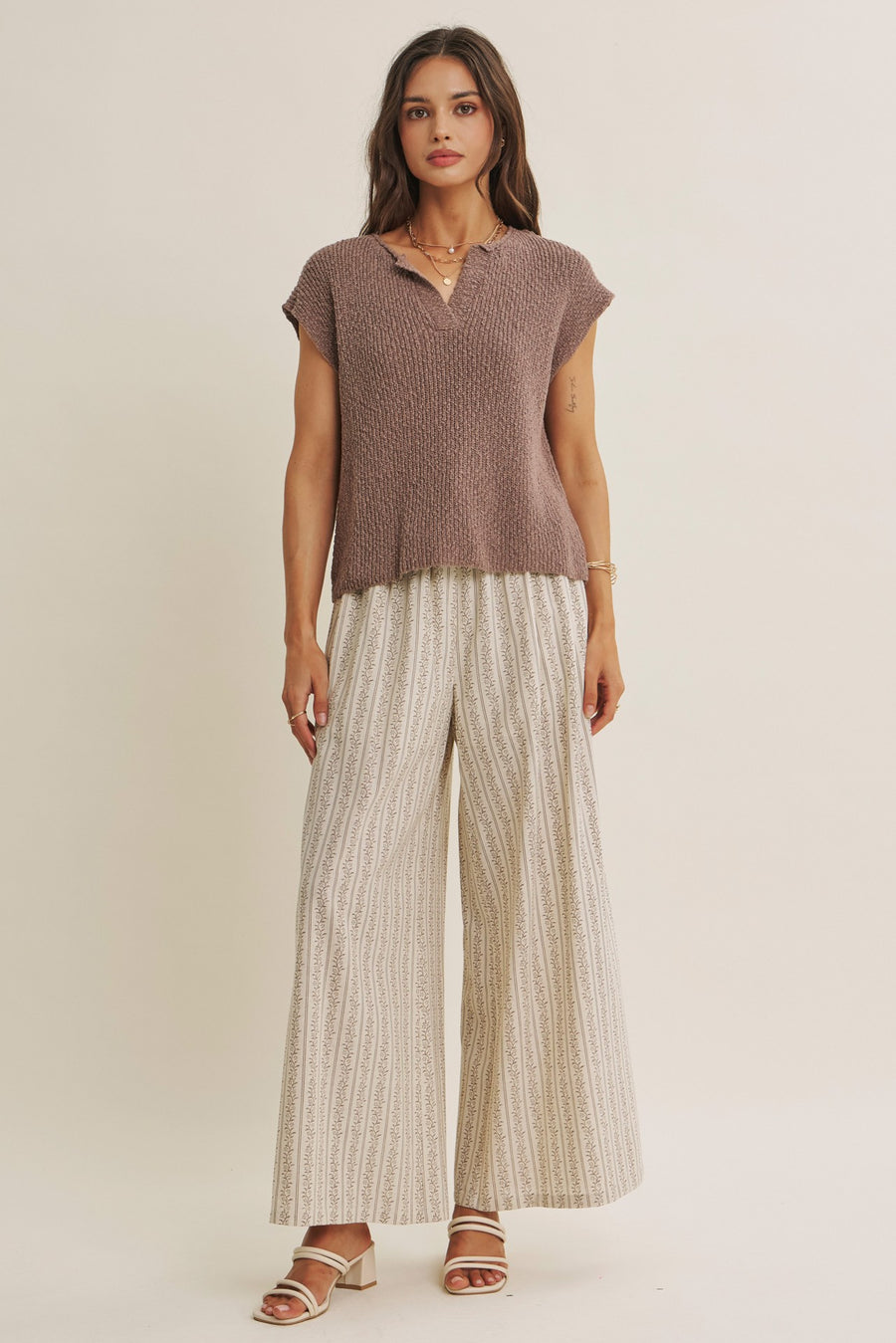 Gentle Breeze Wide-leg Pants