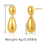 Simple Drop Earrings