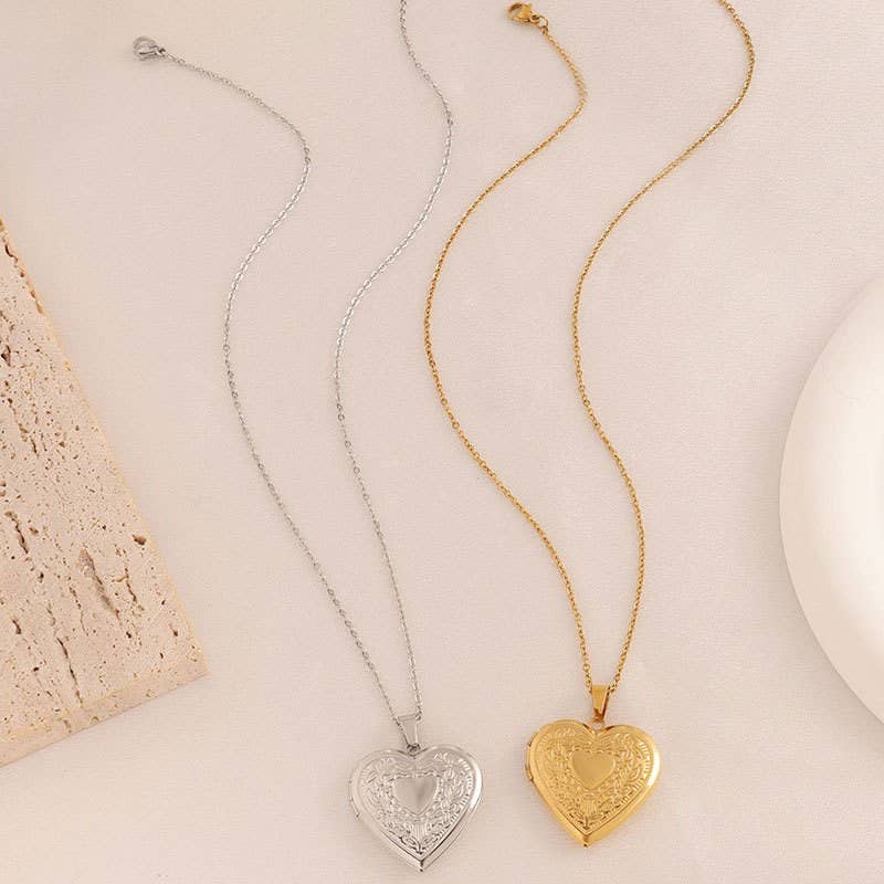 Heart Locket Necklace