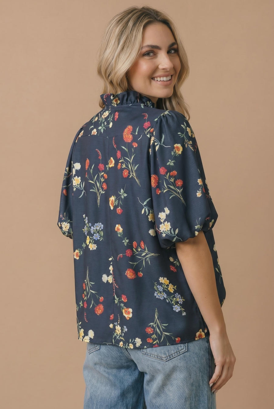 Floral Empire Waist Top