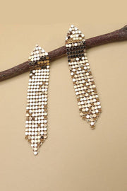 Long Mesh Earrings