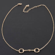 Horse Bit Chain Necklace