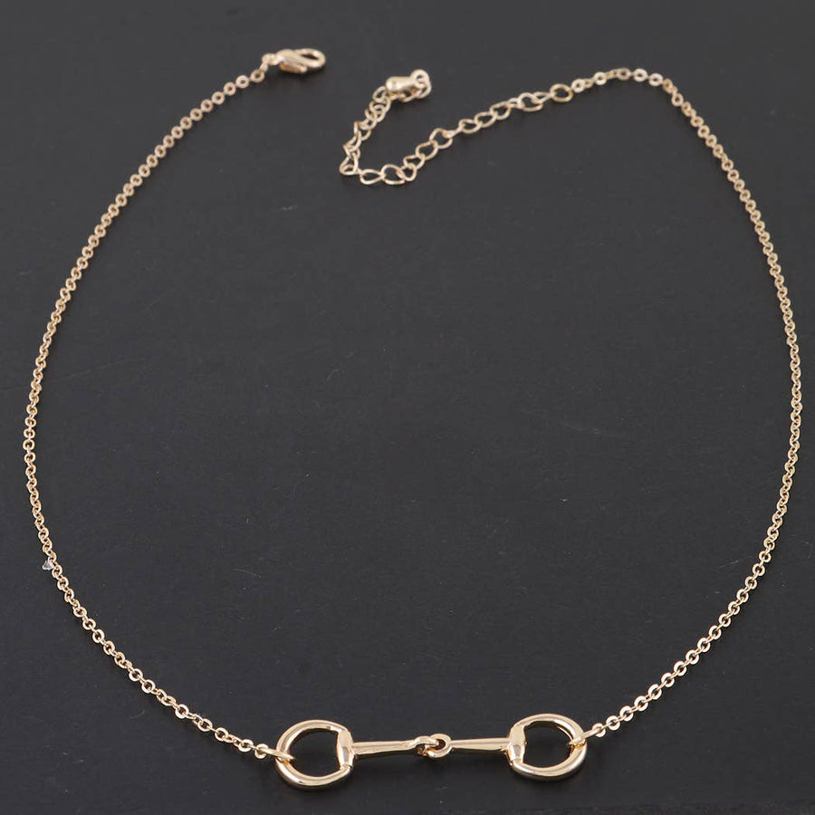 Horse Bit Chain Necklace